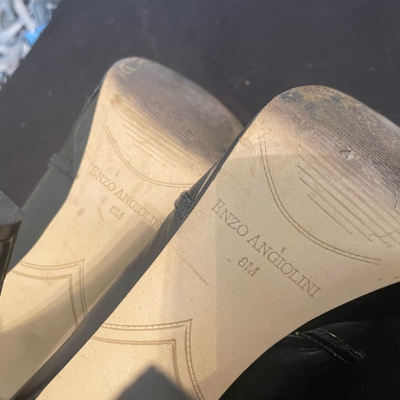 Enzo Angiolini Black High Heeled Shoes Size 8 - Picture 9 of 12